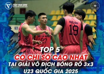 “Lật Lại” Điểm Số – Top 5 Cầu Thủ Có Chỉ Số Cao Nhất Tại Giải Vô địch Bóng rổ 3×3 U23 Quốc gia năm 2025